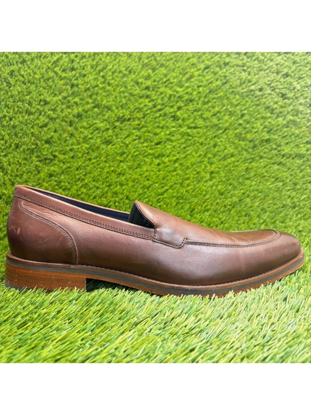 Cole Haan Lenox Hill Mens Size 10.5 Brown Classic Dress Venetian Loafer Shoes